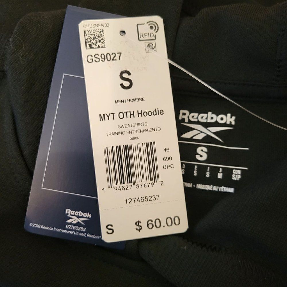 Reebok Men's MYT Sweatshirt Hooded (Size S) - Picture 6 of 9